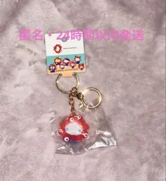 EXPO2025サンリオ ミャクミャクキーホルダー　シナモン　クリアカラー