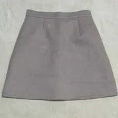 GRL インパン付き千鳥格子チェック台形スカート 【ac1834】