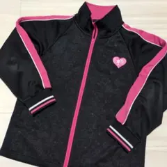 バービー ジャージ 黒/ピンク 150