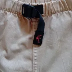 旧ロゴ　Gramicci　90年代USA製　ベージュ ショートパンツ
