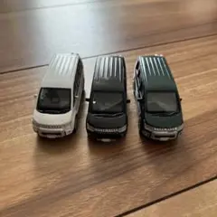 トイズキャビン 1/64 三菱 デリカ D5 ガチャ ミニカー　3点セット