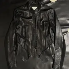 Archive 00s black 変形レザージャケット 本革