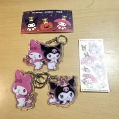 マイメロ 宇佐美 アクリルキーホルダー ステッカー