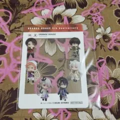 オランジュルージュ5周年展　SNS風クリアカード　ミュージカル刀剣乱舞