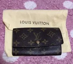 LOUIS VUITTON 三つ折り財布 モノグラム　ルイヴィトン