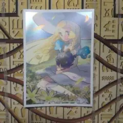 ポケモンカードゲーム デッキシールド ルザミーネ リーリエ グラジオ