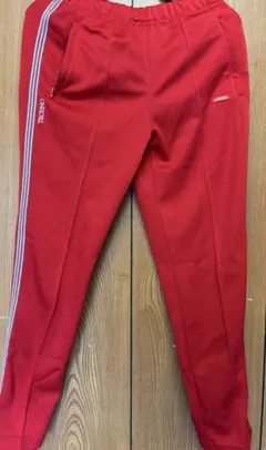 adidas TECHNO ジャージ パンツ レッドのサムネイル