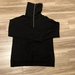 ALLSAINTS ブラック ハイネックパーカー X-Small