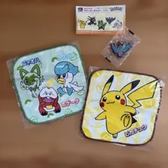 ポケモン 2025 ハンドタオルコレクション 4種セット - メルカリ