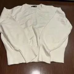 Dazy アイボリー 長袖ニット Lサイズ