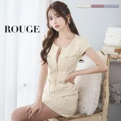 JEWELS ジュエルズ キャバクラ ドレス ビジュー チェーン ツイード ラメ