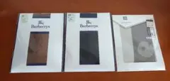 Burberrysストッキング S-L 2点&GIVENCHY M-L1点 新品