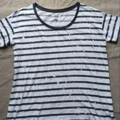 American Eagle Outfitters S 半袖Tシャツ ストライプ