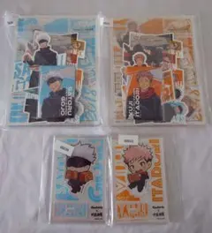 呪術廻戦　銀だこ　キャラクターセット＆ミニアクリルスタンド　虎杖悠仁　五条悟