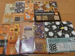 さわわ様専用ハロウィン　デザインペーパーセット　 9種　まとめ売り