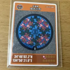 兵庫県 加古川市 マンホールカード　010