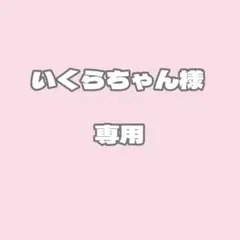 いくらちゃん様　専用