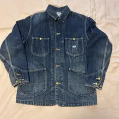 ☆Levi’s WORKERS デニムカバーオール 濃紺 香港製 90s 40☆ 90s 香港製 Levi's WORKERS カバーオール 40 - メルカリ
