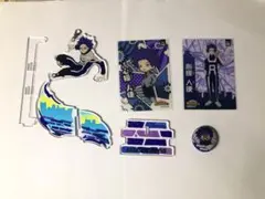 僕のヒーローアカデミア　心操人使　アクスタ　カード　缶バッチマグネット
