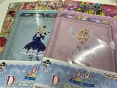 アイカツ 一番くじ ガチャガチャ クリアファイル いちご ゆりか おとめ