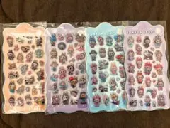 ラブブボンボンドロップシール 4枚