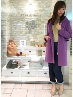 ドゥアルシーヴ ミドル丈コート 未使用