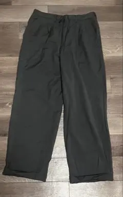 ウールスラックス　ブラック