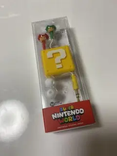 USJ マリオ　任天堂ワールド　スーパーキノコ　1UPキノコ　イヤフォン
