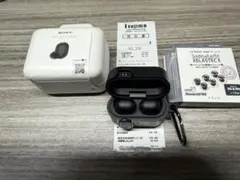 SONY WF-1000XM6 ブラック(エレコムケース社外イヤーピースセット）