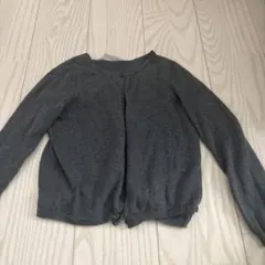 H&M カーディガン　グレー　120cm