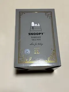 【新品未開封】SNOOPY BARELEY TEA POT 2L 麦茶ポット