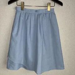 【Rew de Rew】ルーデルー　ライトブルー　台形スカート　ルゥデルゥのサムネイル