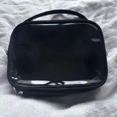 WEGO 3WAYぬいポーチ ブラック クリア窓付きのサムネイル
