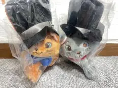 ハッピーくじ ディズニー　B賞 ぬいぐるみチャーム にゃんにゃんにゃん　⑤