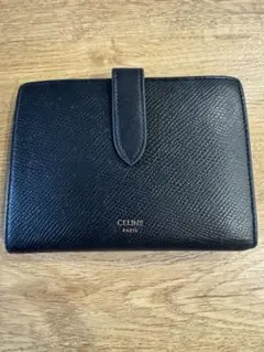 CELINE セリーヌ 二つ折り財布 ブラックのサムネイル