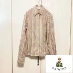 【美品】 GUY ROVER マルチストライプ ブラウスのサムネイル