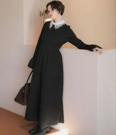 TreatUrself cotton collar sweat onepiece - メルカリ