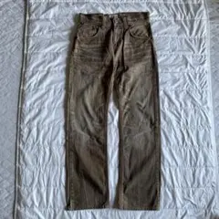 EDWIN デニム ジーンズ ブラウン系ストレートデニムパンツ