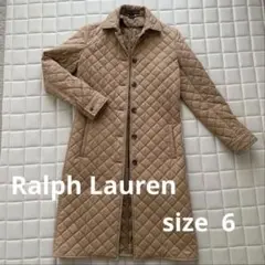 【Ralph Lauren】サイズ6 キルトロングコート　ラルフローレン