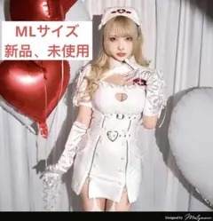 MALYMOON ナース服 ピンク×ホワイト コスプレ - メルカリ