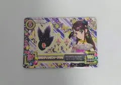 [最安値]アイカツカード ロマンティックファーアクセ 紫吹蘭
