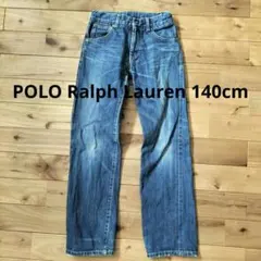 ポロラルフローレン キッズ デニムパンツ 140 ダメージ加工 ジーンズ