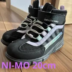 NI-MO キッズ ブーツ ブラック 20cm