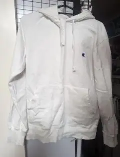 Champion ホワイト パーカー