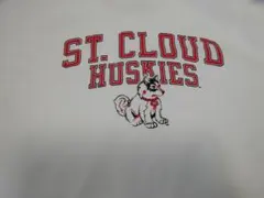 Champion ST. CLOUD HUSKIES Tシャツ L