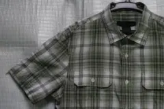 JP- Ｌサイズ（ US-M ）Calvin Klein 半袖ウエスタンシャツのサムネイル