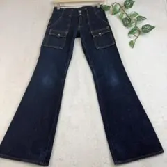 2026年最新】EVISU レディース ブーツカットデニム・フレアデニムの