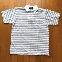 ⭐️ 美品⭐️レナウン⭐︎涼しそうなボーダーポロシャツL