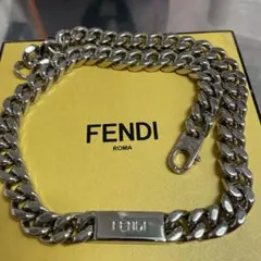 FENDI バゲット ネックレス 喜平チェーン シルバー ズッカ 958 - メルカリ