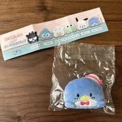 はぴだんぶい　つかまり　ぬいぐるみバッジ　タキシードサム